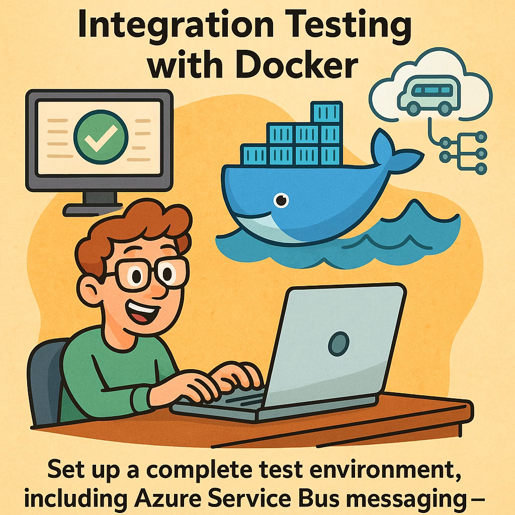 How to automate integration testing using docker
