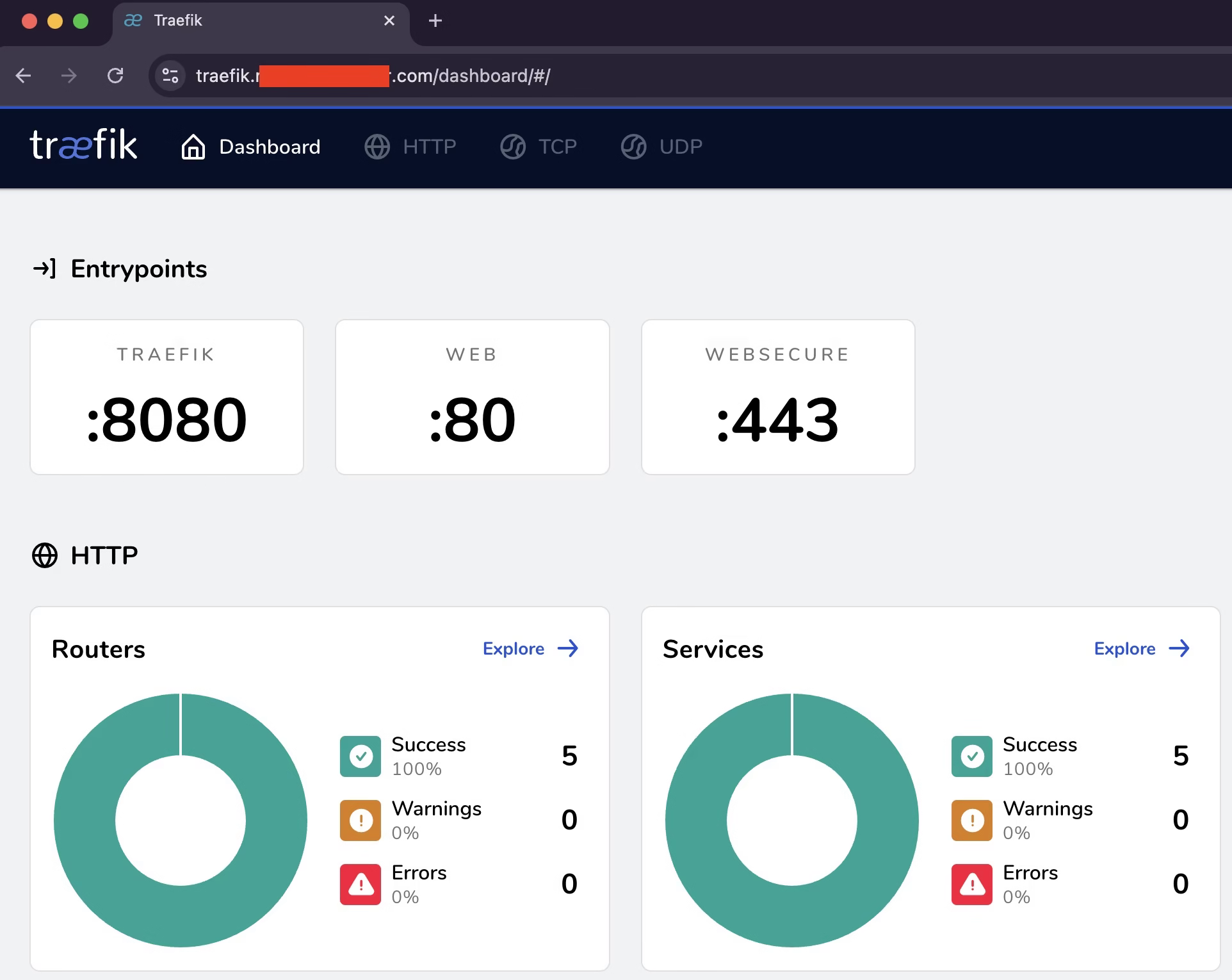 Traefik is an open-source Application Proxy that makes publishing your services a fun and easy experience.